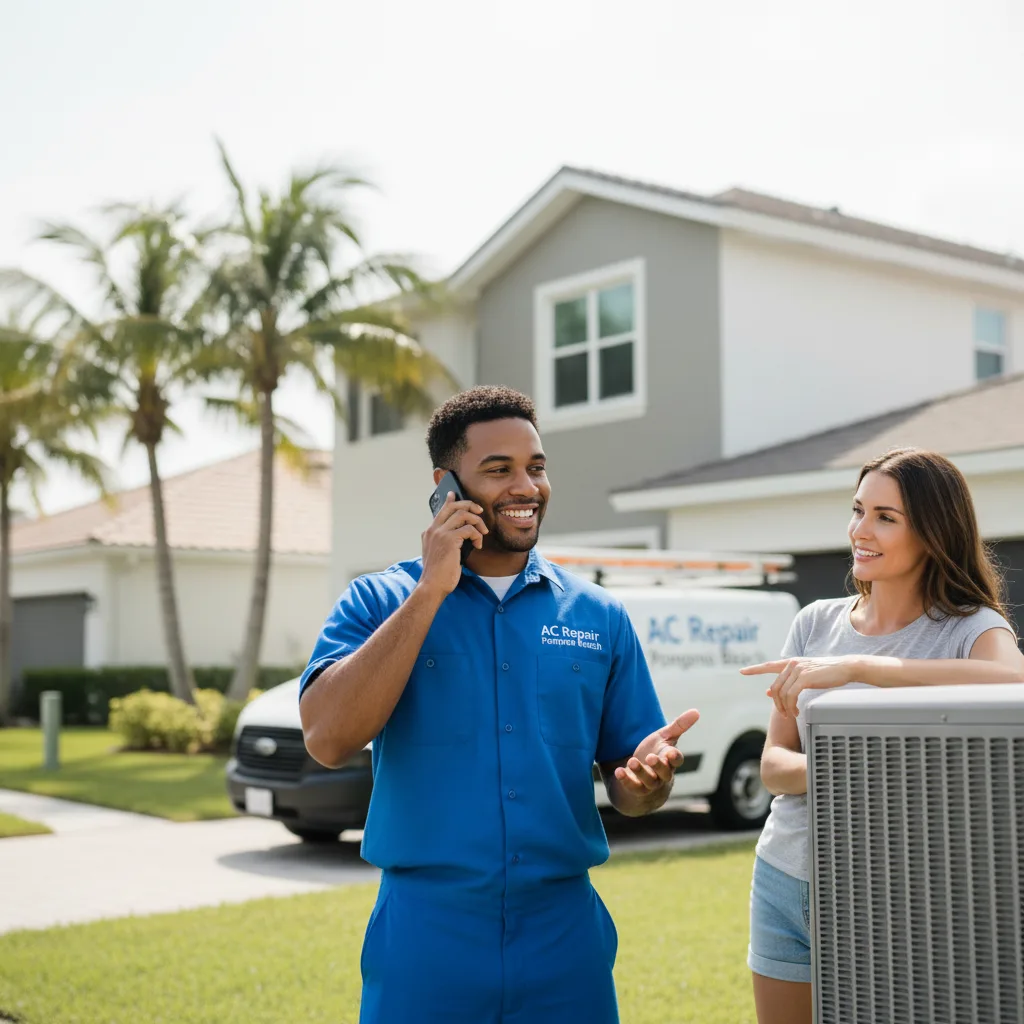 AC Repair Pompano Beach customer support in Cropseyville